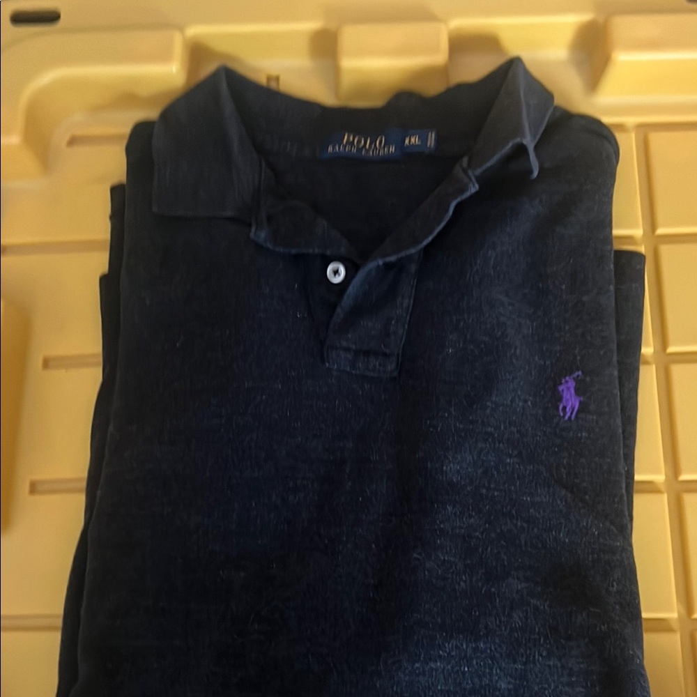 Polo by Ralph Lauren Men's Black Shirt short sleeve